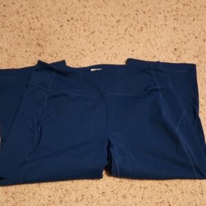 Duluth Trading Company Blue Crop Noga Pants Sz XS